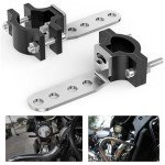 Motorcycle Light Bar Tube Clamp Mounting Brackets