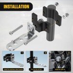 Motorcycle Light Bar Tube Clamp Mounting Brackets