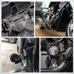 Motorcycle Light Bar Tube Clamp Mounting Brackets