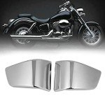 Aramox Motorcycle Battery Side Covers for Shadow ACE