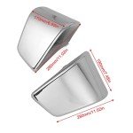 Aramox Motorcycle Battery Side Covers for Shadow ACE