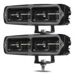 DERI 6 Inch LED Light Bar - 2PCS 6000LM