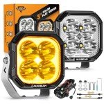 Auxbeam 100W Color Play 3 Inch LED Pod Lights