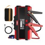 Portable 2500A Car Battery Jump Starter & Charger