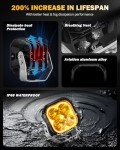 Auxbeam 100W Color Play 3 Inch LED Pod Lights