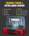 Portable 2500A Car Battery Jump Starter & Charger