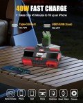 Portable 2500A Car Battery Jump Starter & Charger