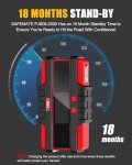 Portable 2500A Car Battery Jump Starter & Charger