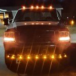 Amber LED Roof Marker Lights for Ford Trucks