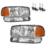 GMC Sierra/Yukon Headlight Assembly Replacement Set