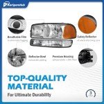 GMC Sierra/Yukon Headlight Assembly Replacement Set