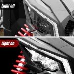 Can-Am Maverick X3 Headlight Cover Trim - 2PCS