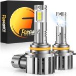 9006 Fog Light Bulbs - 25000LM, 6500K White