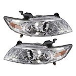 Chrome Bezel HID Replacement Headlights for Infiniti FX35 FX45