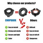 H7 LED Headlight Bulb Adapters for KIA & Hyundai