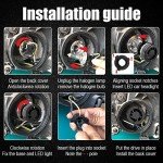 H7 LED Headlight Bulb Adapters for KIA & Hyundai