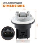 Jeep Compass Patriot Parking Light Bulb Sockets