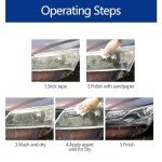 Headlight Repair Kit for Scratches and Cracks