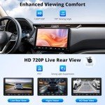 ATOTO 9" Android Car Stereo with Dual Cameras