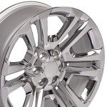 22" Chrome Rims for Silverado, Sierra, Tahoe, Suburban