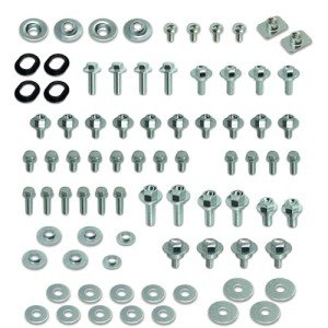 Kawasaki Dirt Bike Body Plastics Fasteners Kit