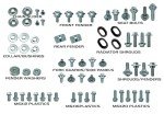 Kawasaki Dirt Bike Body Plastics Fasteners Kit