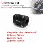 Xitomer Motorcycle Engine Guard Crash Bar Protectors