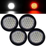 4 Inch LED Round Trailer Lights - Pack of 4