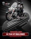 MZS Motorcycle Passenger Floorboards for Touring Bikes