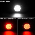 4 Inch LED Round Trailer Lights - Pack of 4