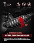MZS Motorcycle Passenger Floorboards for Touring Bikes