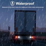 4 Inch LED Round Trailer Lights - Pack of 4