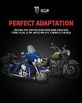 MZS Motorcycle Passenger Floorboards for Touring Bikes