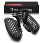 MZS Motorcycle Passenger Floorboards for Touring Bikes
