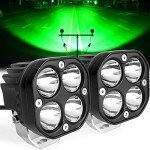 Green LED Pod Light Bar for Trucks & Boats