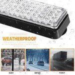 BooYu Rechargeable LED Emergency Strobe Light Set