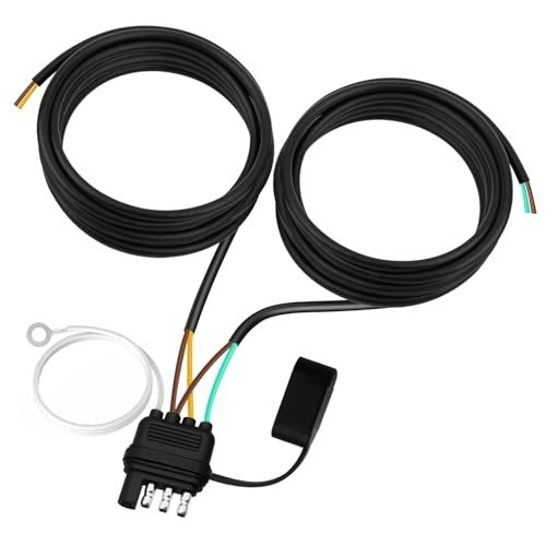 Seamaka 26FT 4-Pin Trailer Wiring Harness Kit