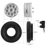 Red LED Trailer Side Marker Lights Kit - 10 Pcs