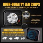 Magnetic Wireless Emergency Trailer Lights - 2PCS