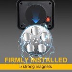 Magnetic Wireless Emergency Trailer Lights - 2PCS