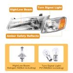 Toyota Camry 1997-1999 Halogen Headlight Assembly Pair