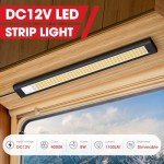 4Pack 12V LED Light Strips for RVs and Trailers