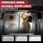 4Pack 12V LED Light Strips for RVs and Trailers