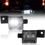 VANKUB LED License Plate Lights for Chevy Silverado