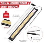 4Pack 12V LED Light Strips for RVs and Trailers