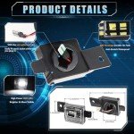 VANKUB LED License Plate Lights for Chevy Silverado