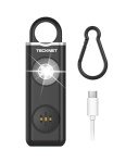 TECKNET Rechargeable 130dB Personal Safety Alarm Keychain
