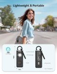 TECKNET Rechargeable 130dB Personal Safety Alarm Keychain