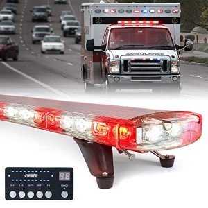 Xprite 48-Inch LED Emergency Strobe Light Bar
