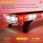 Xprite 48-Inch LED Emergency Strobe Light Bar
